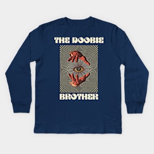 Hand Eyes The Doobie Brother Kids Long Sleeve T-Shirt